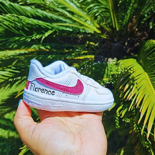 Minnie Mouse Nike Air Force 1 - Bebê