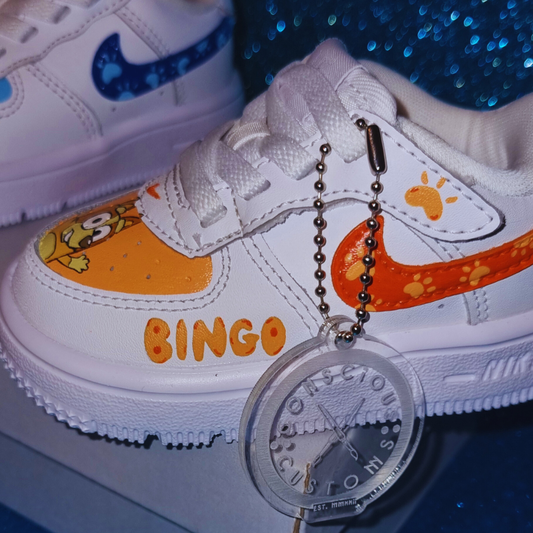 Ultra Bounce Bingo & Bluey Nike Air Force 1