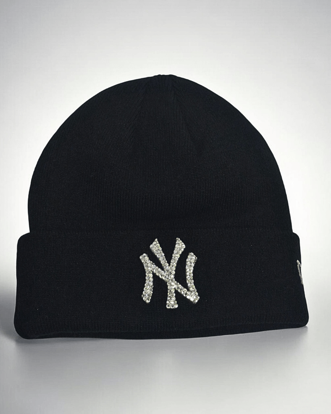 Custom New Era Beanie – Statement Rhinestone Edition – Conscious
