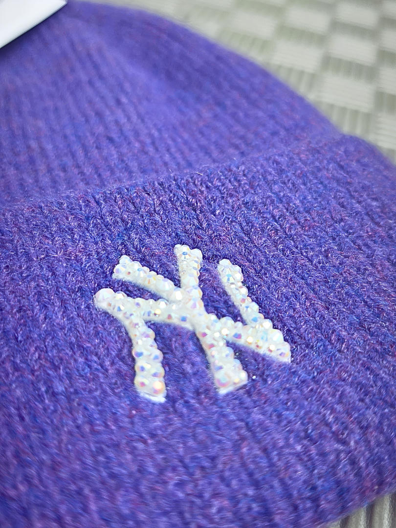 Custom New Era Beanie – Subtle Rhinestone Edition