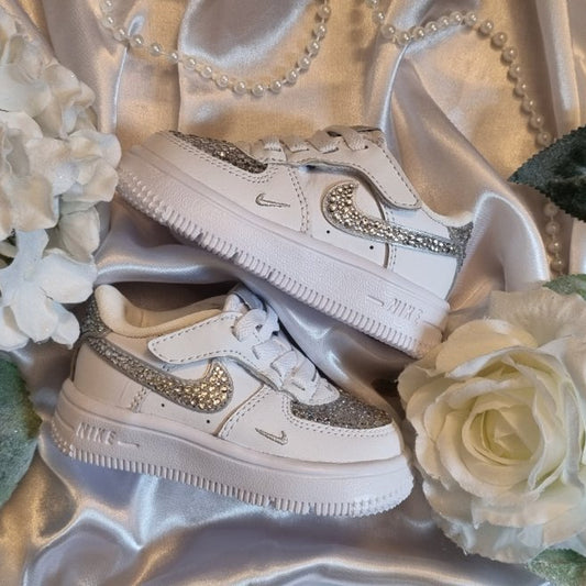 Nike Air Force 1's Flower Girl Sparkle