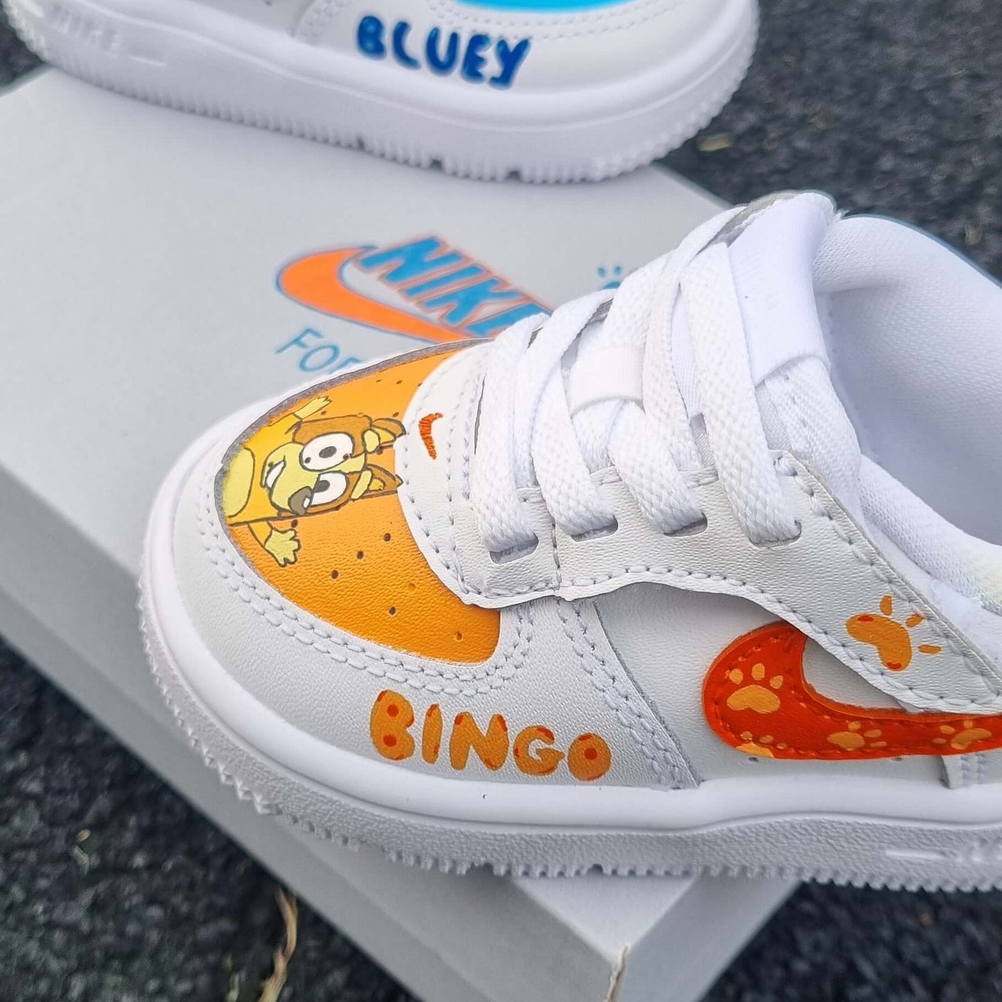 Ultra Bounce Bingo & Bluey - Nike Air Force 1