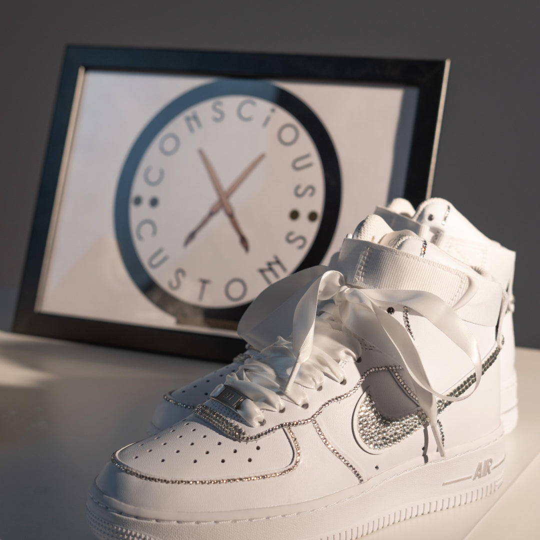 Nike Air Force 1 Mid Crystal Love