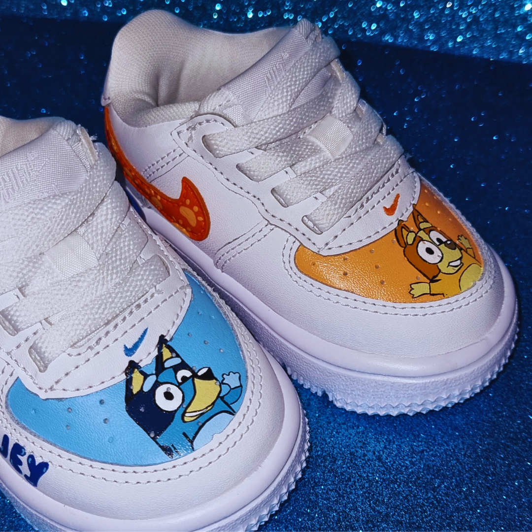 Ultra Bounce Bingo & Bluey Nike Air Force 1