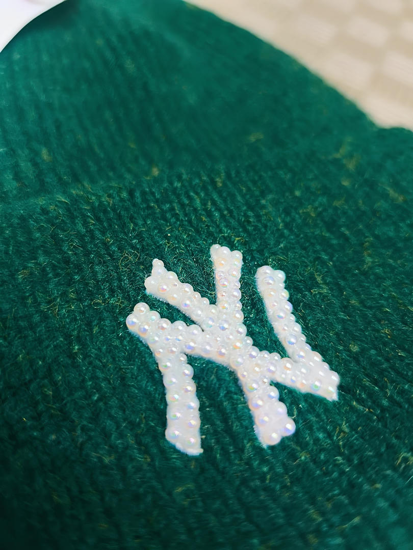 Custom New Era Beanie - Subtle Pearl Edition