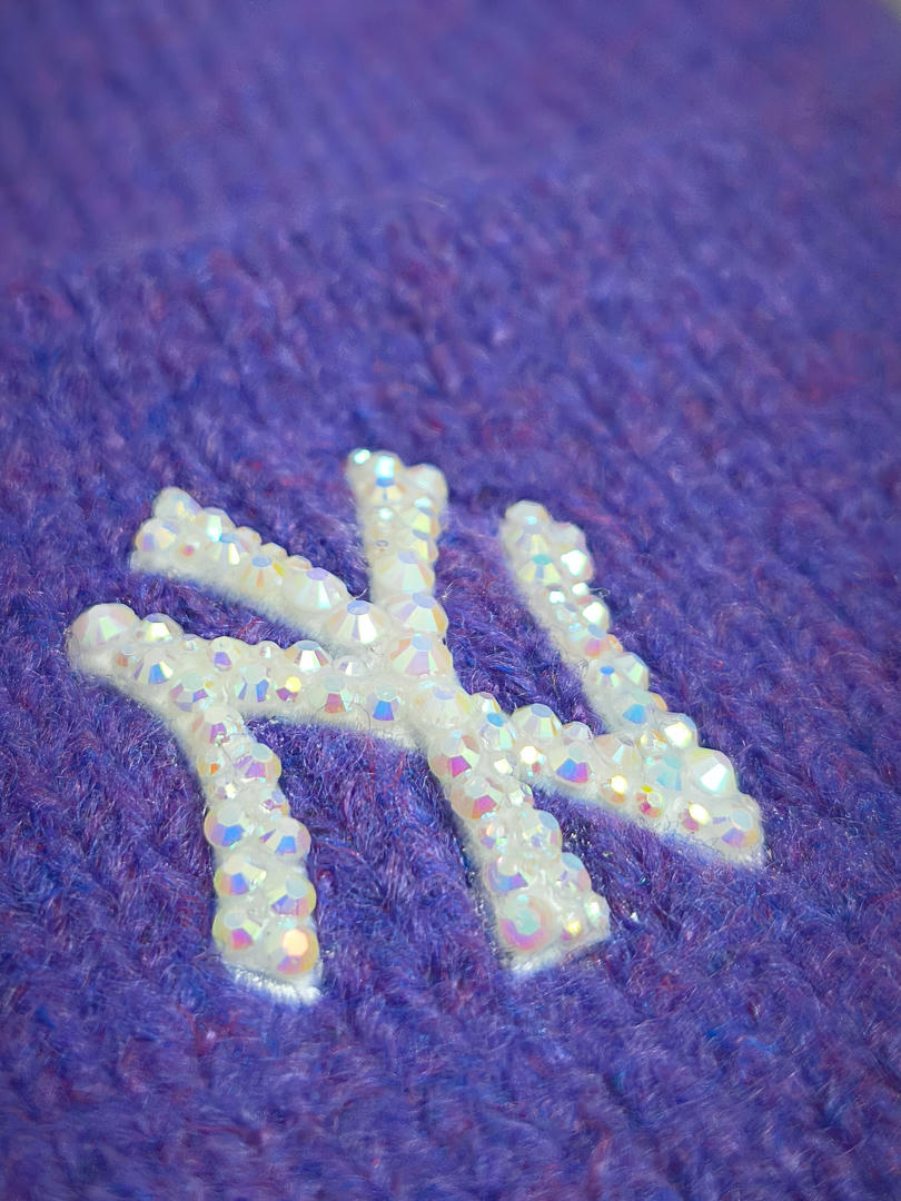 Custom New Era Beanie – Subtle Rhinestone Edition